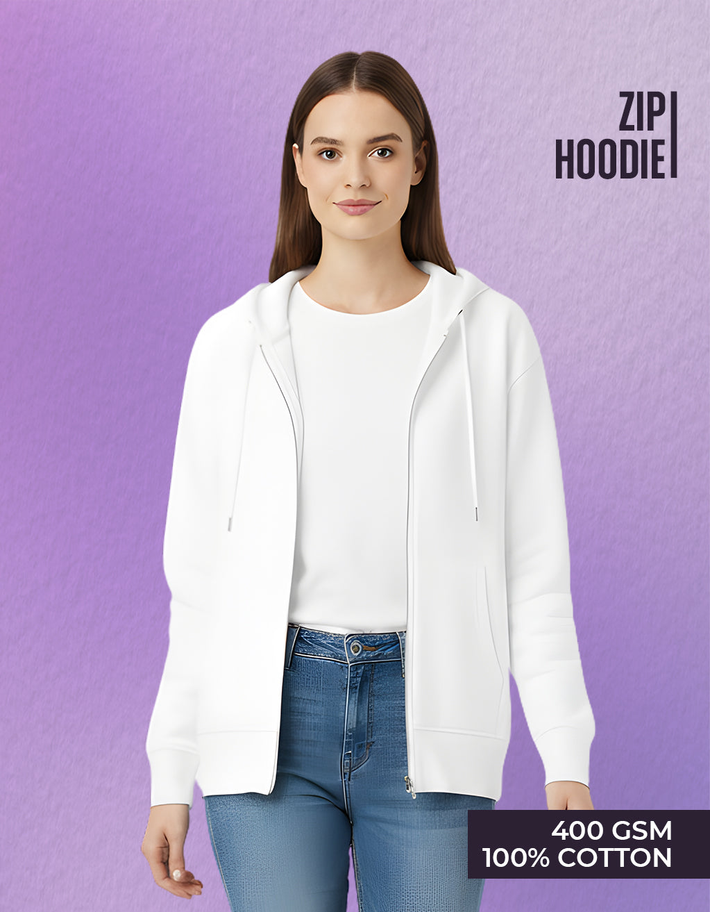 Women's Zip Hoodie