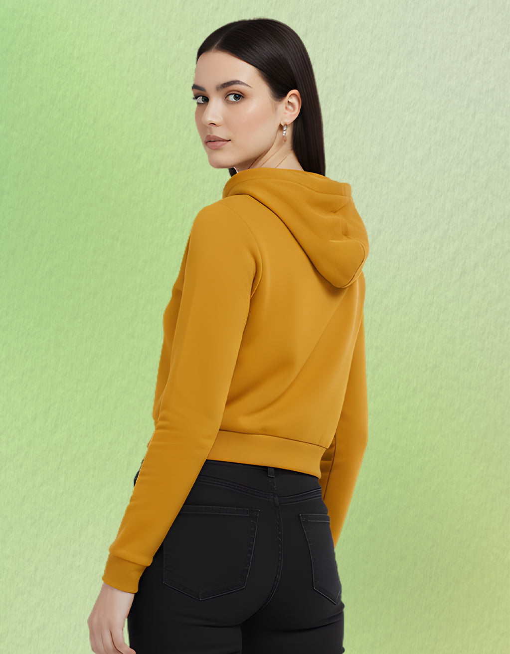 Women's Cropped Hoodie