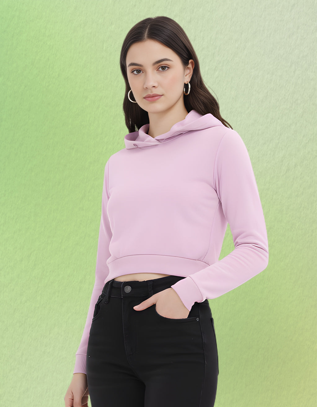 Women's Cropped Hoodie