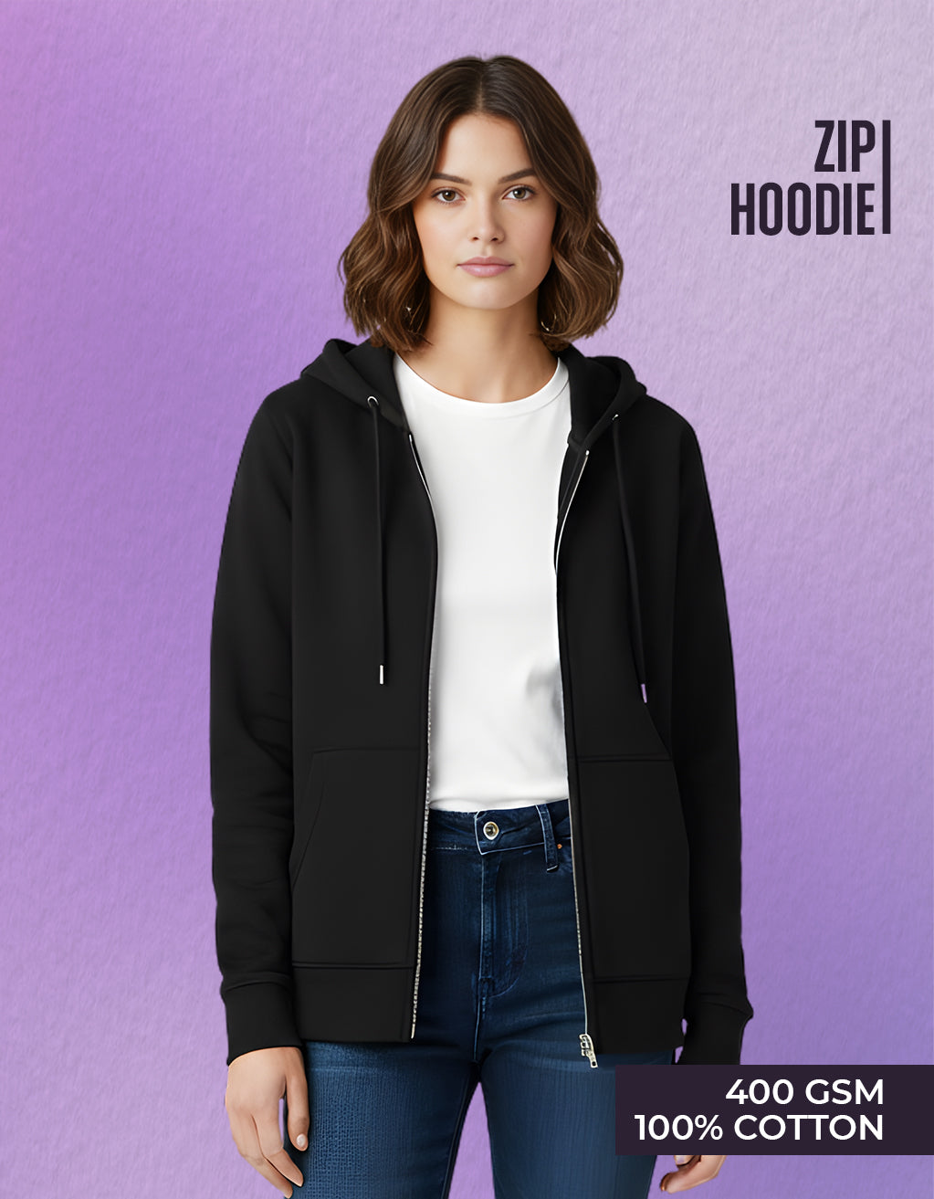 Women's Zip Hoodie