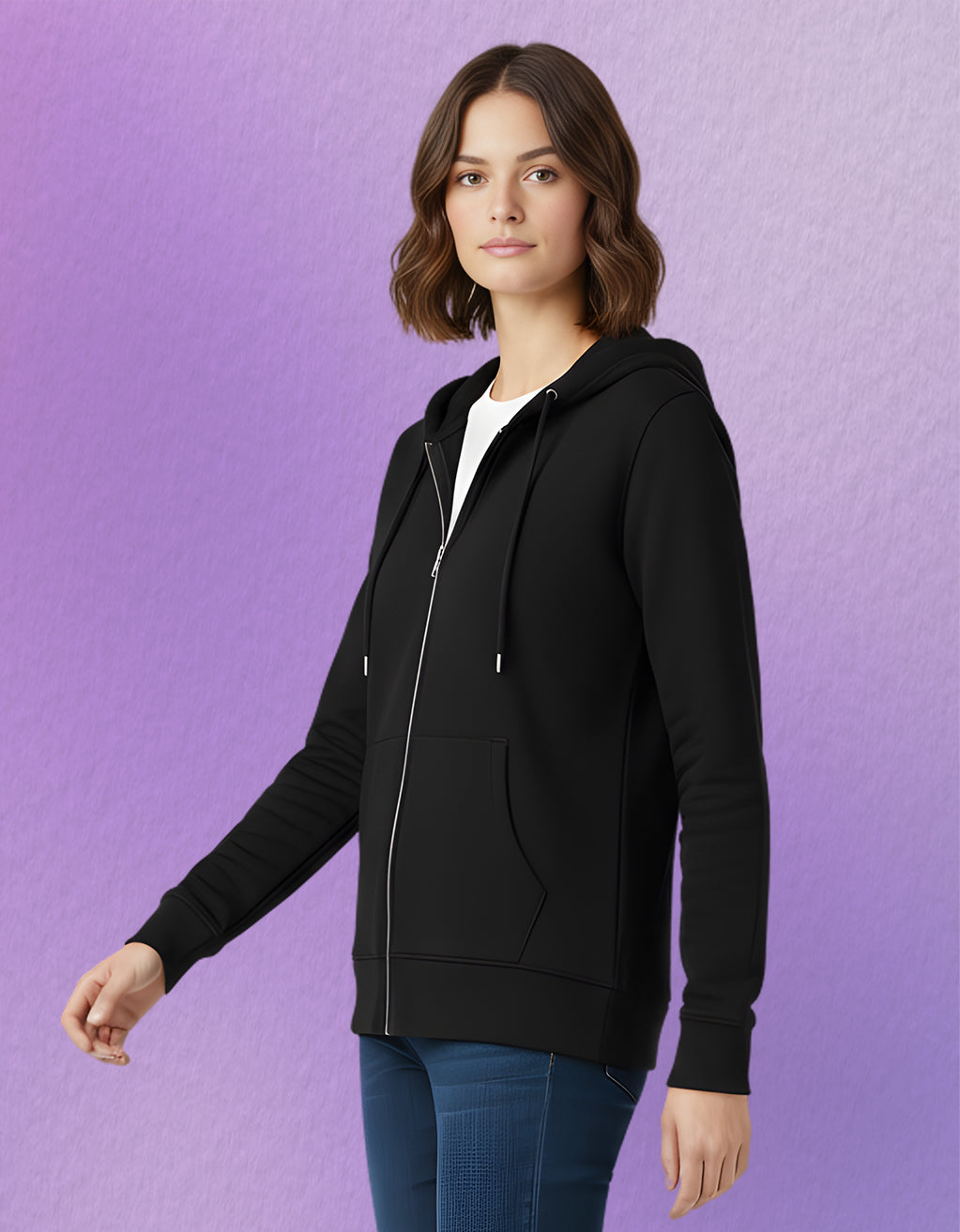 Women's Zip Hoodie