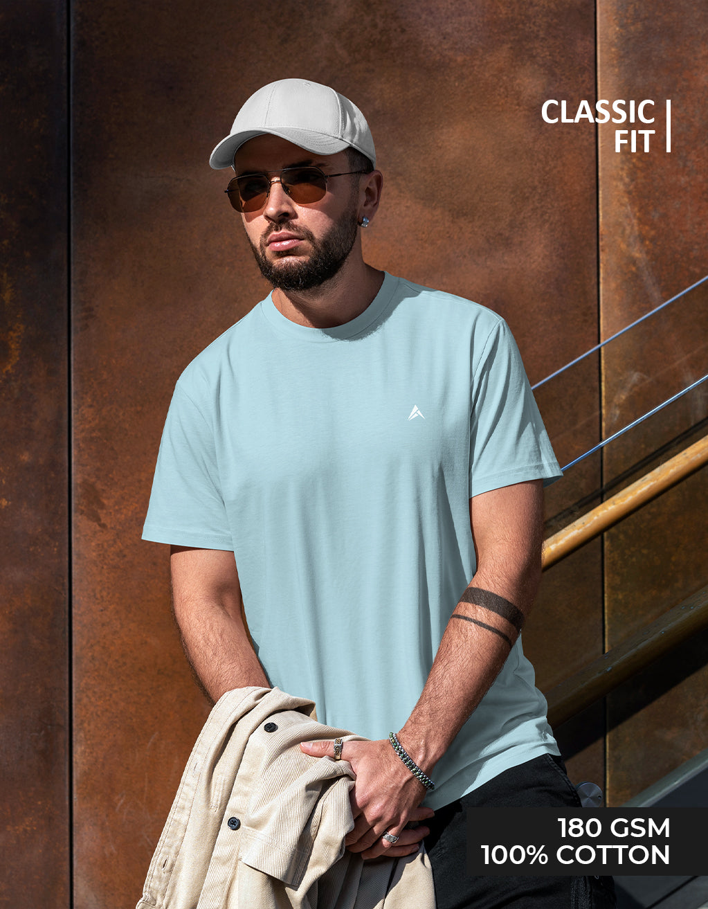 Men's Classic T-Shirt (Baby Blue)