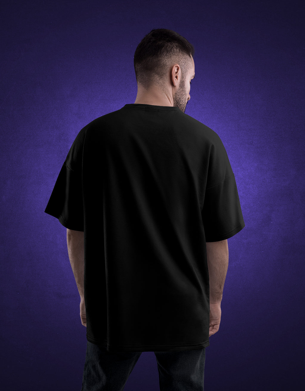 Men's Oversized T-Shirt (Black)