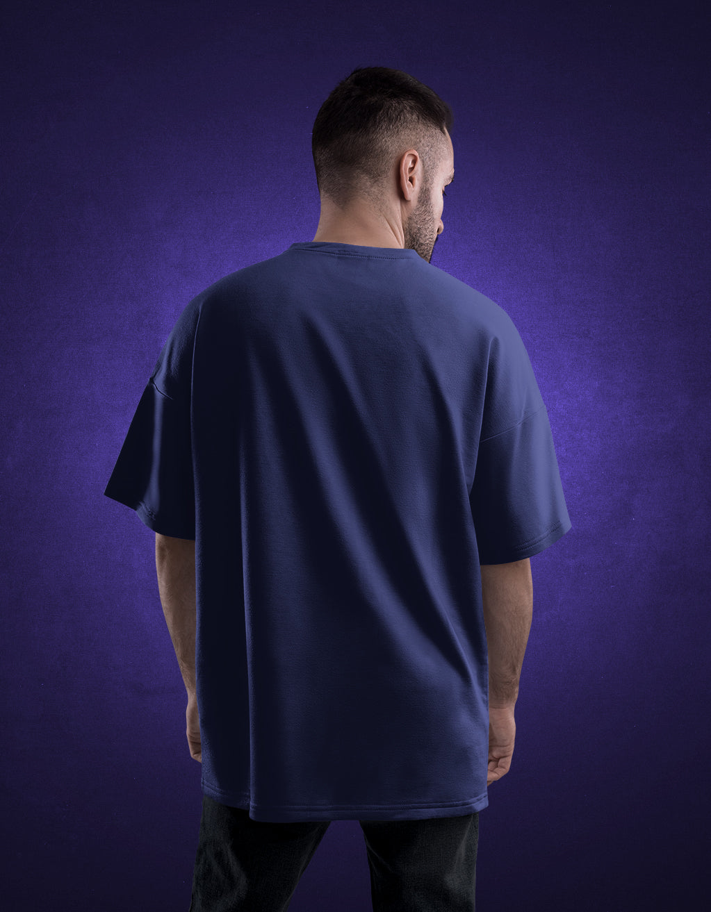 Men's Oversized T-Shirt (Royal Blue)