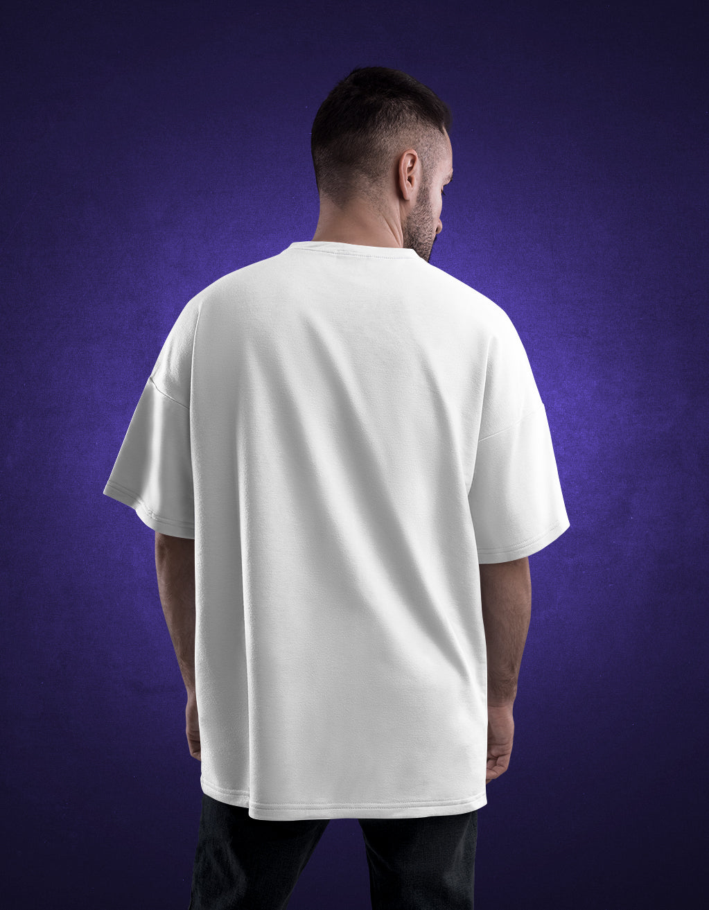 Men's Oversized T-Shirt (White)