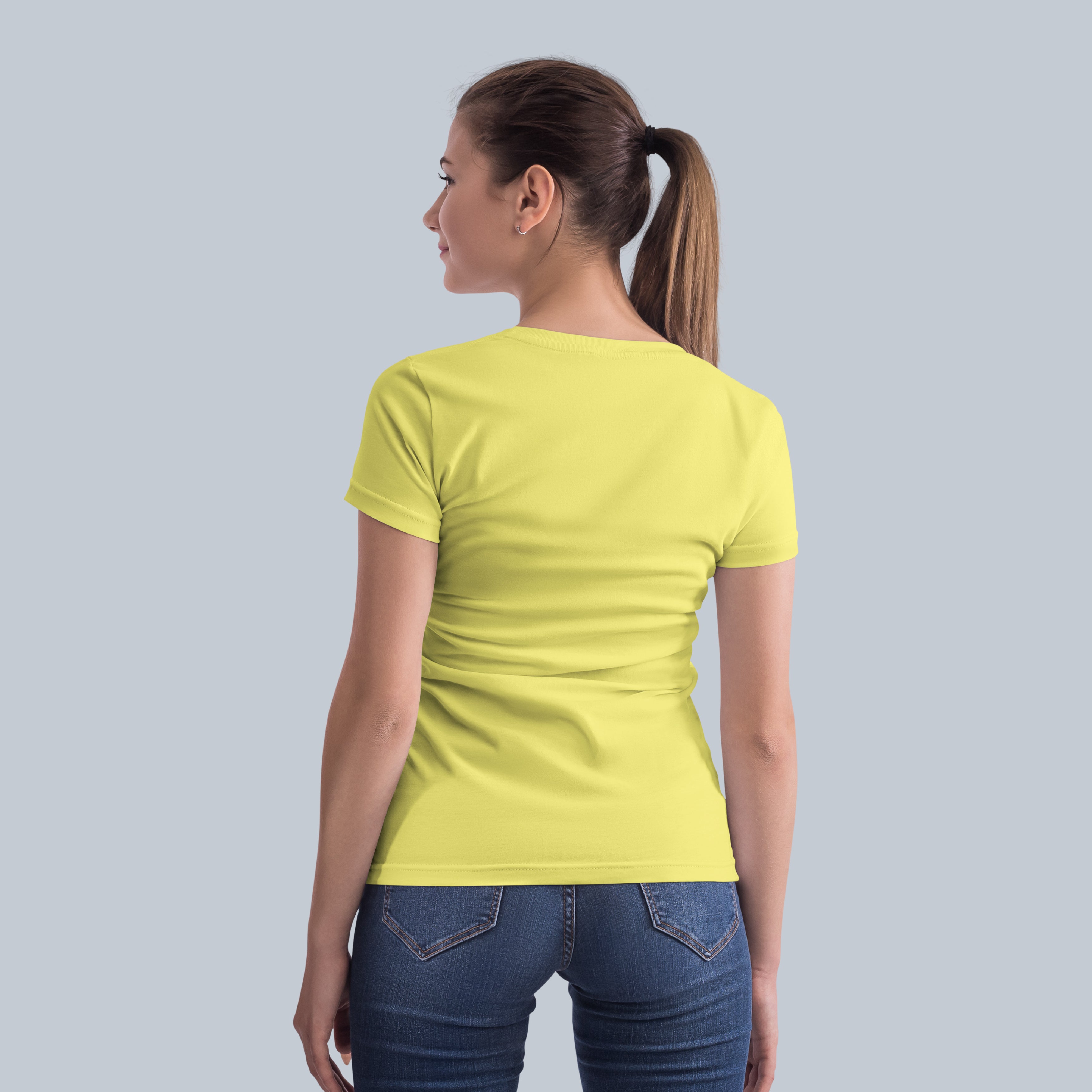 Astryx Women’s Classic T-shirt (New Yellow)