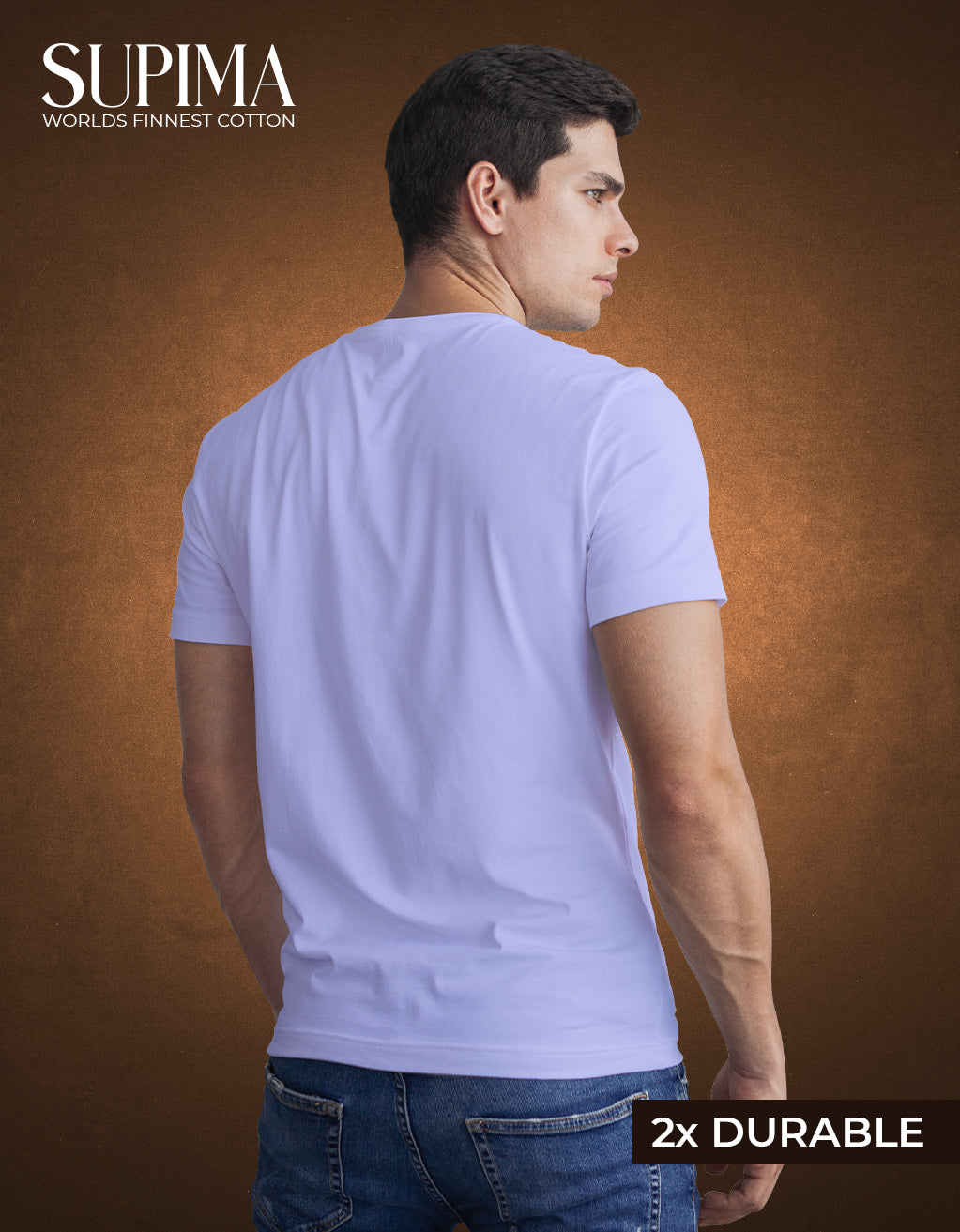 Men's Supima T-Shirt (Lavender)