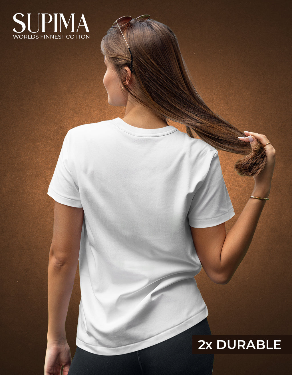 Women's Supima T-Shirt (White)