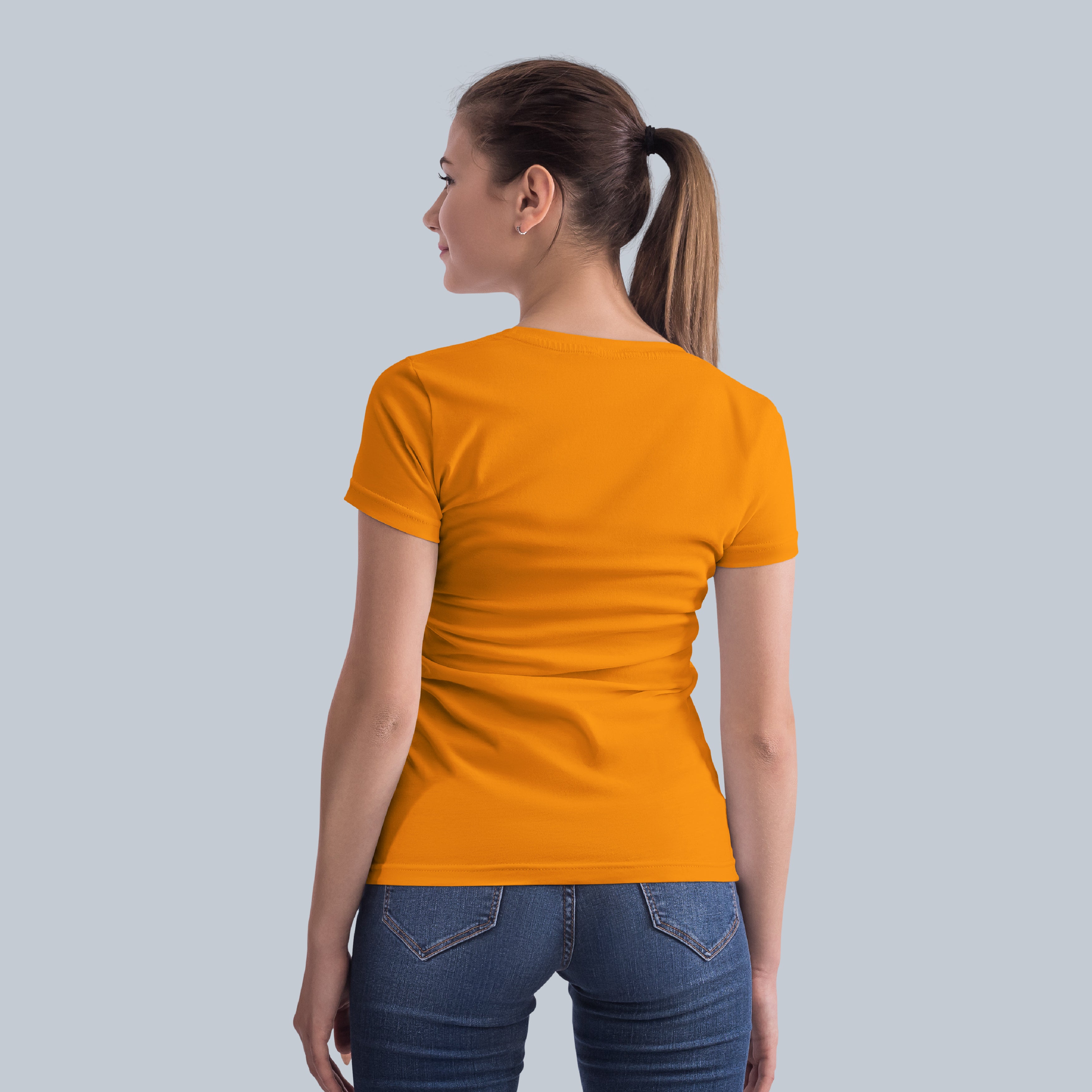 Astryx Women’s Classic T-shirt (Orange)