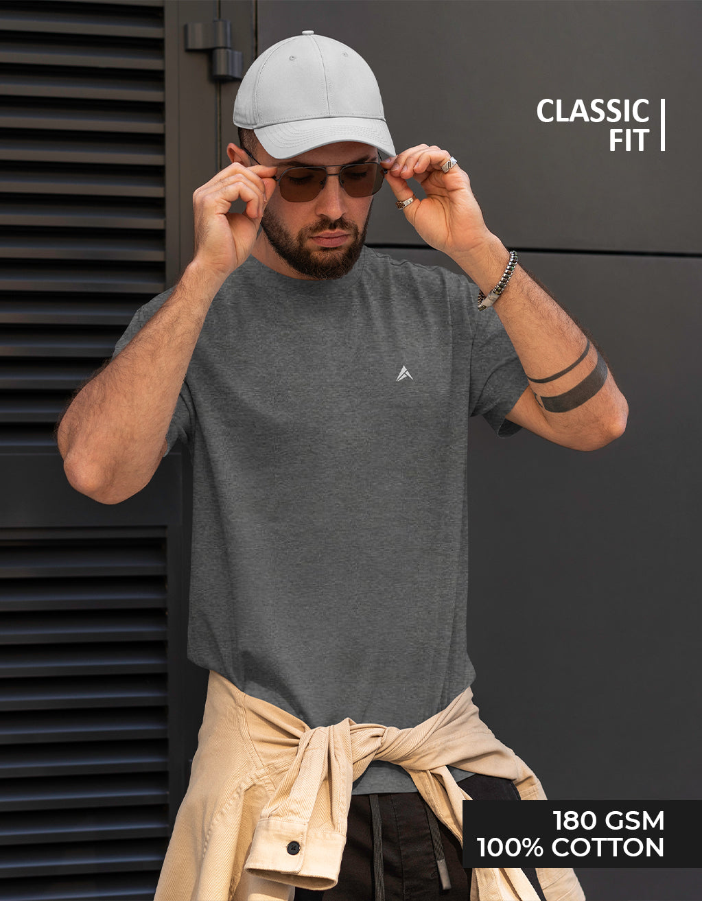 Men's Classic T-Shirt (Charcoal)