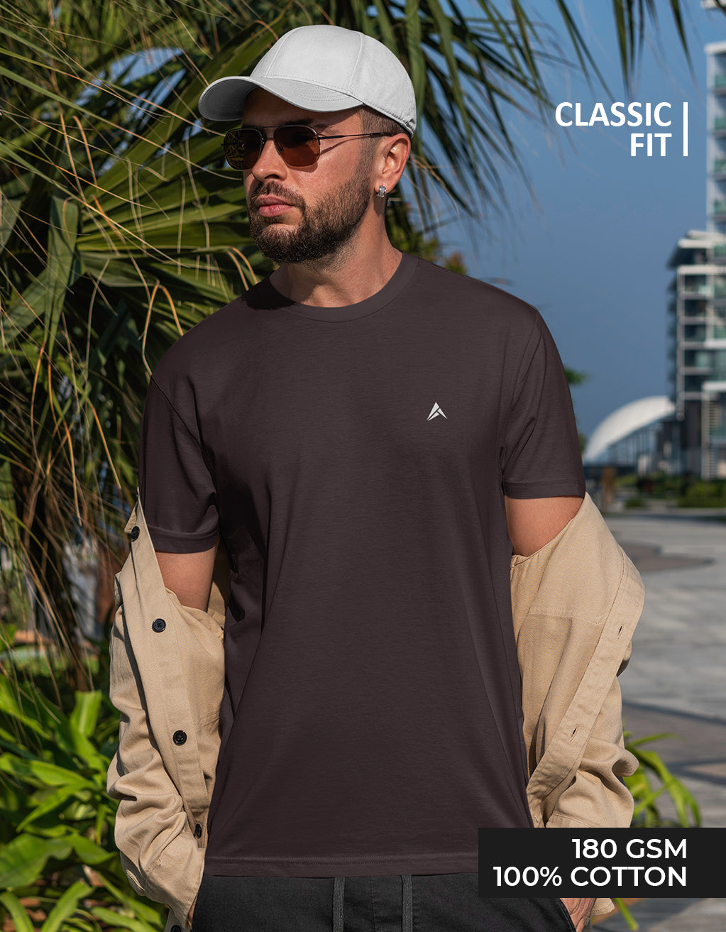 Men's Classic T-Shirt (Coffee Brown)