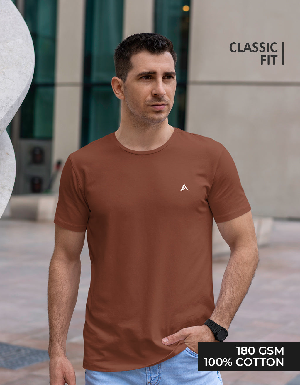 Men's Classic T-Shirt (Copper)