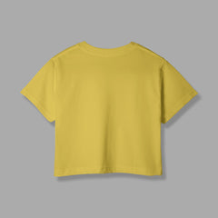 Astryx Women’s Crop Top (Golden Yellow)
