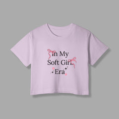 Astryx Women’s Soft Girl Era Crop Top