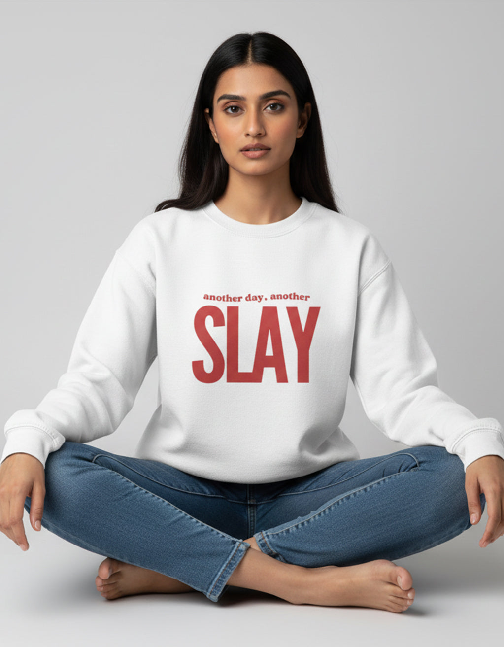 Women's Oversized Sweatshirt (Slay)