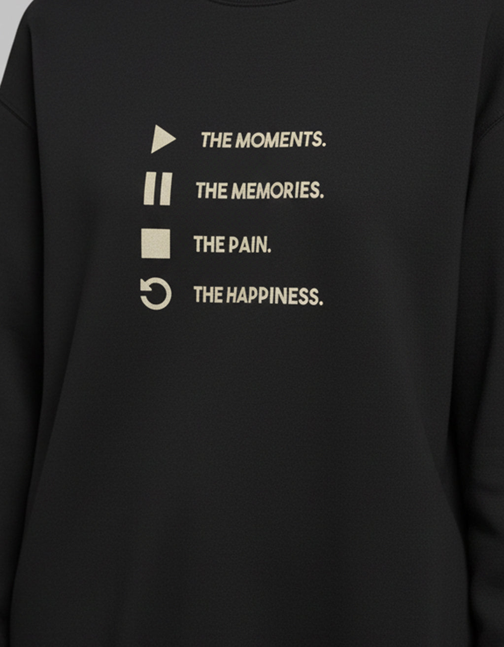 Women's Oversized Sweatshirt (Music)