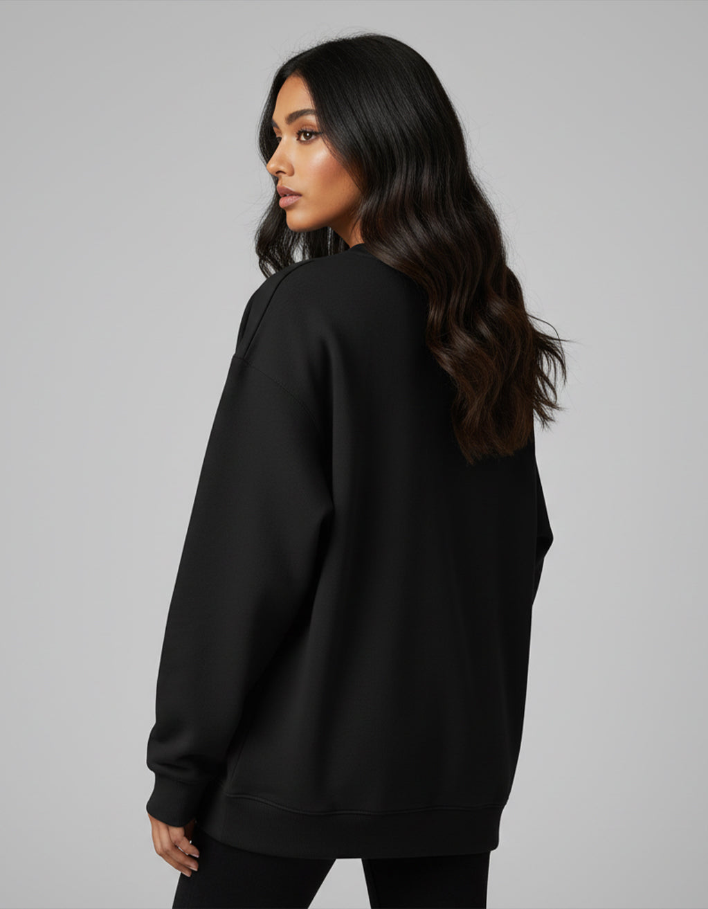 Women's Oversized Sweatshirt (11:11) - 6 Colours - Embroidery