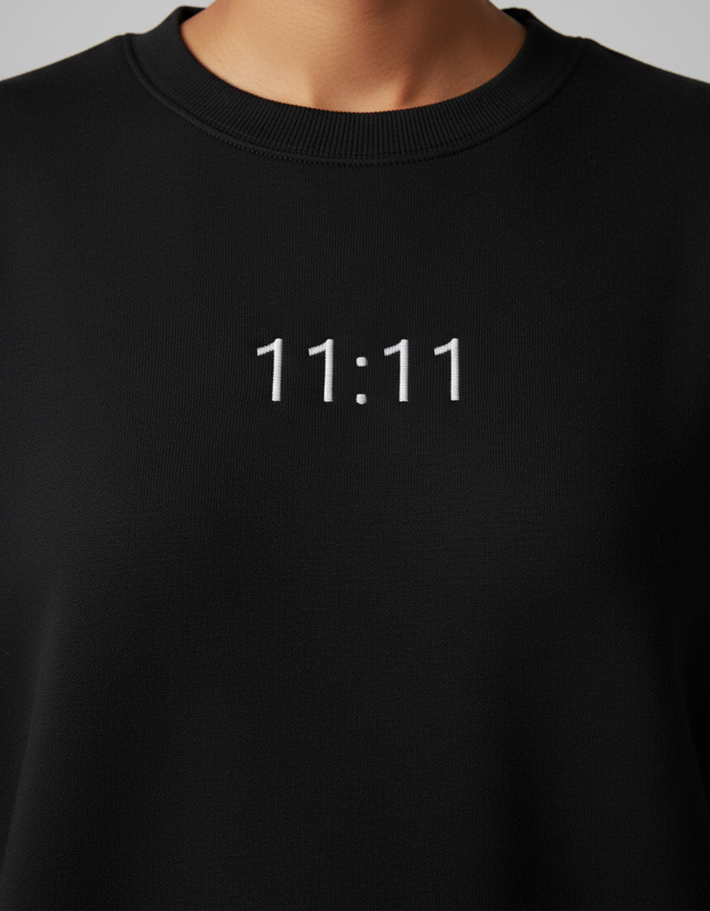 Women's Oversized Sweatshirt (11:11) - 6 Colours - Embroidery