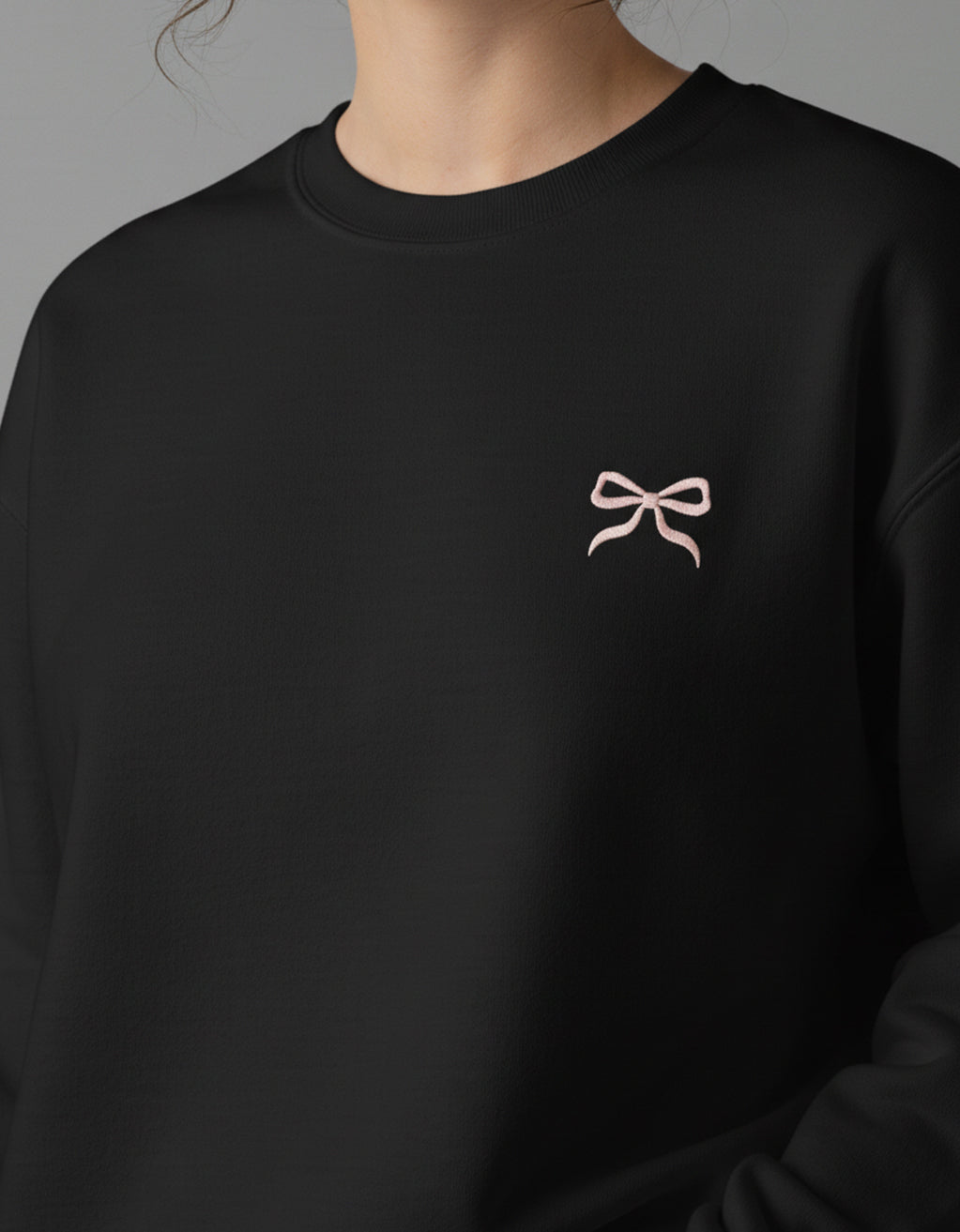Women's Oversized Sweatshirt (Bow)