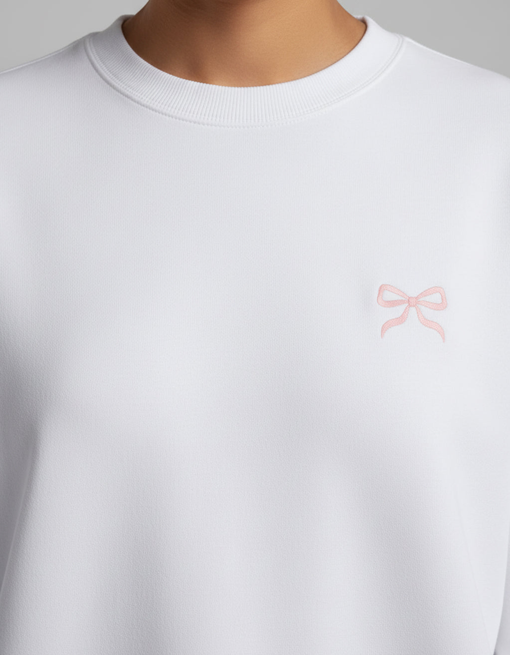 Women's Oversized Sweatshirt (Bow)