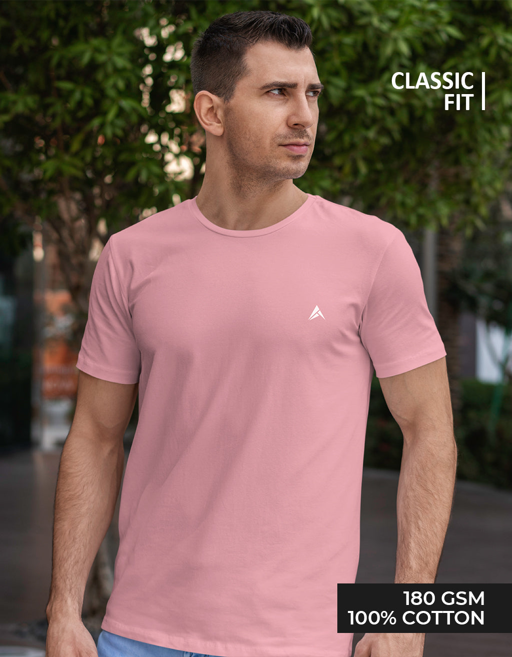 Men's Classic T-Shirt (Flamingo)