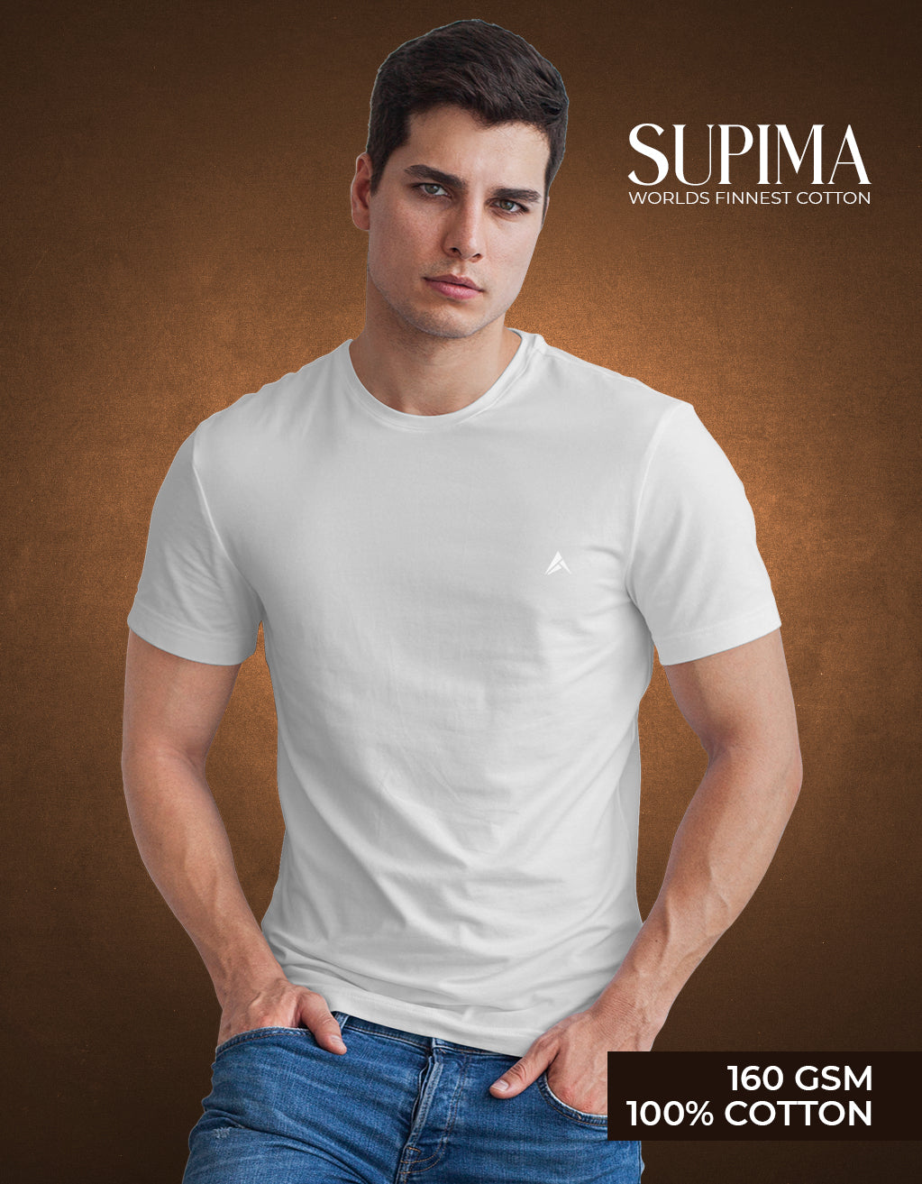 Men's Supima T-Shirt (White)