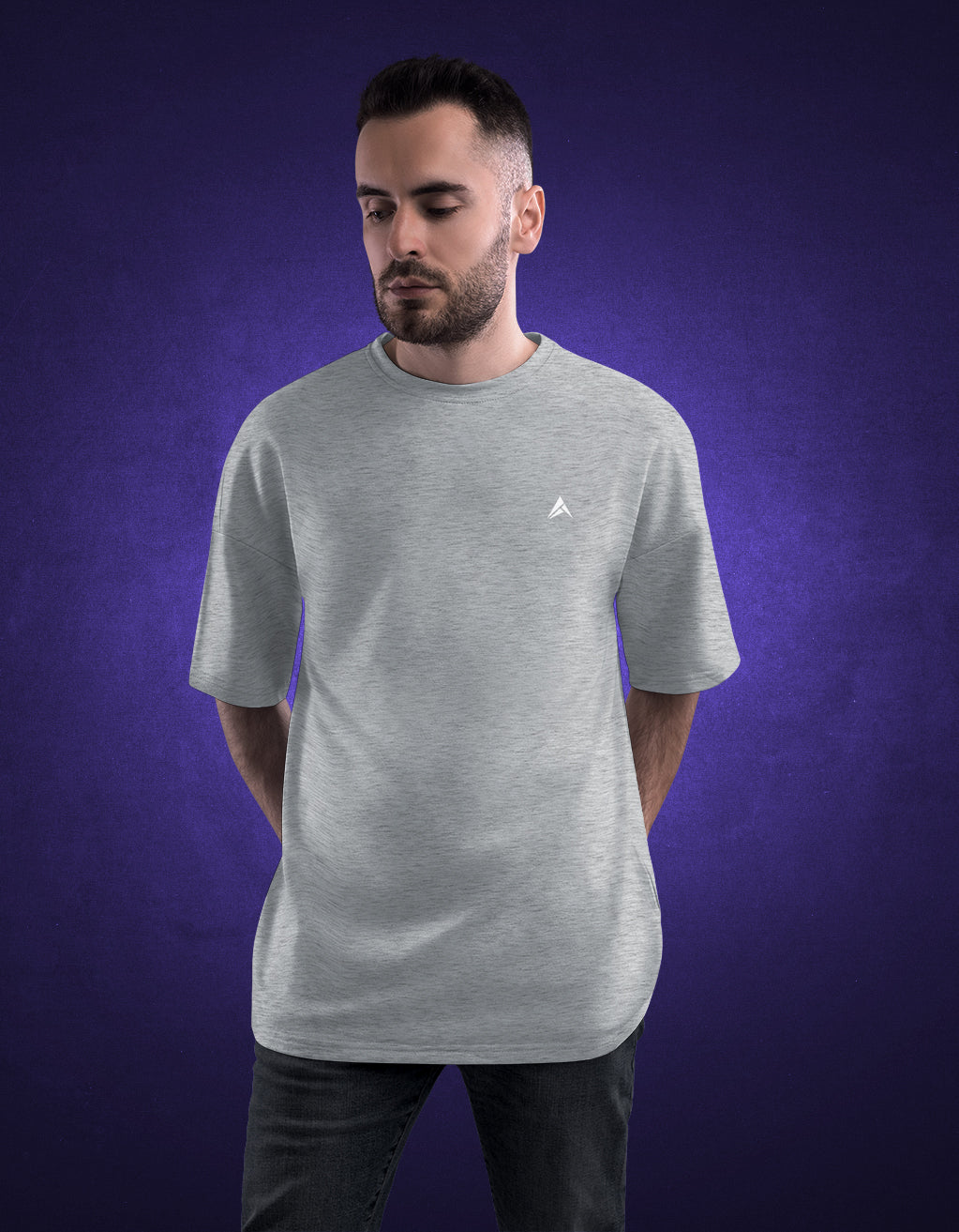 Men's Oversized T-Shirt (Grey)