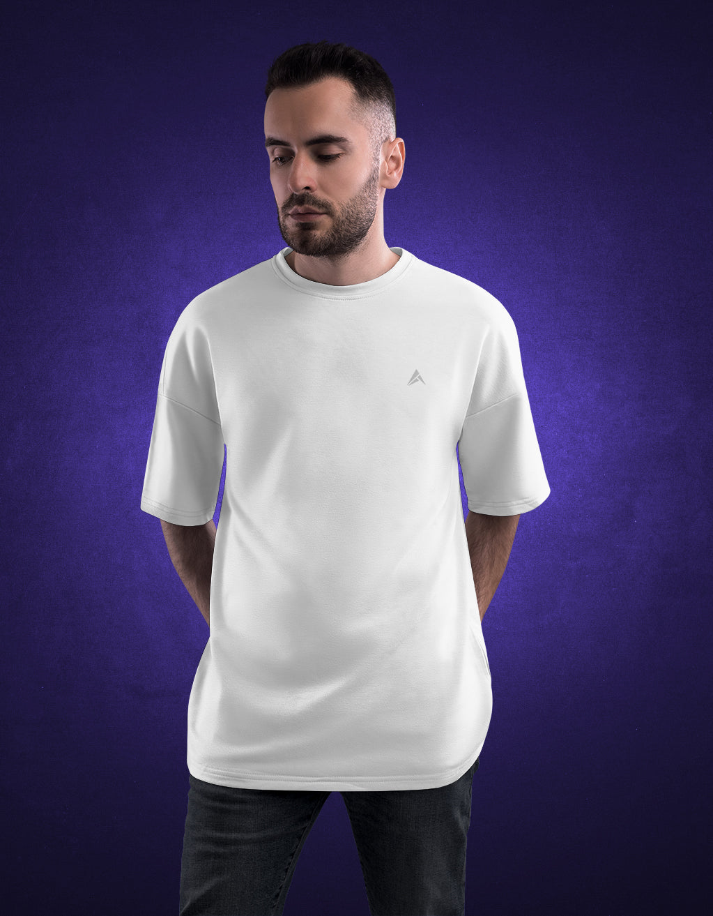 Men's Oversized T-Shirt (White)