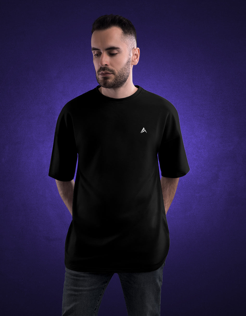 Men's Oversized T-Shirt (Black)