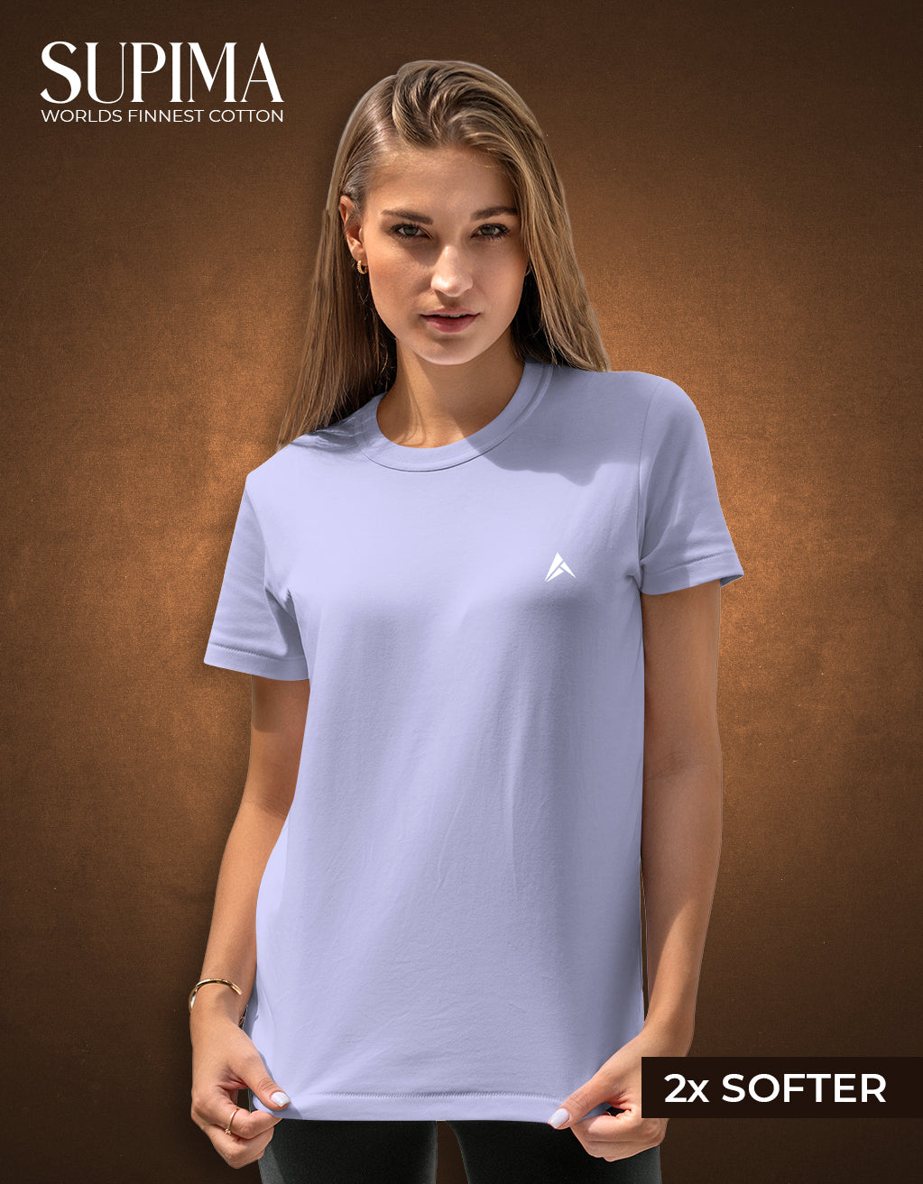 Women's Supima T-Shirt (Lavender)