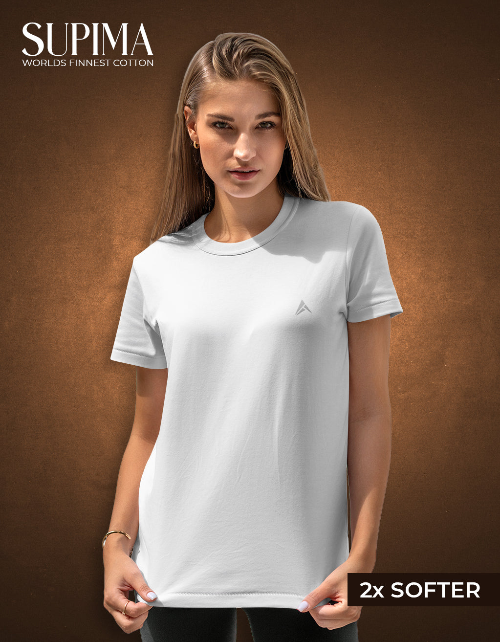 Women's Supima T-Shirt (White)