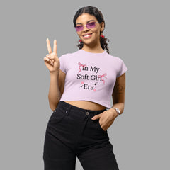 Astryx Women’s Soft Girl Era Crop Top