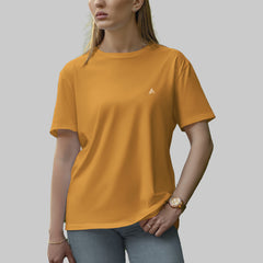 Astryx Women's Oversized T-shirt (Golden Yellow)