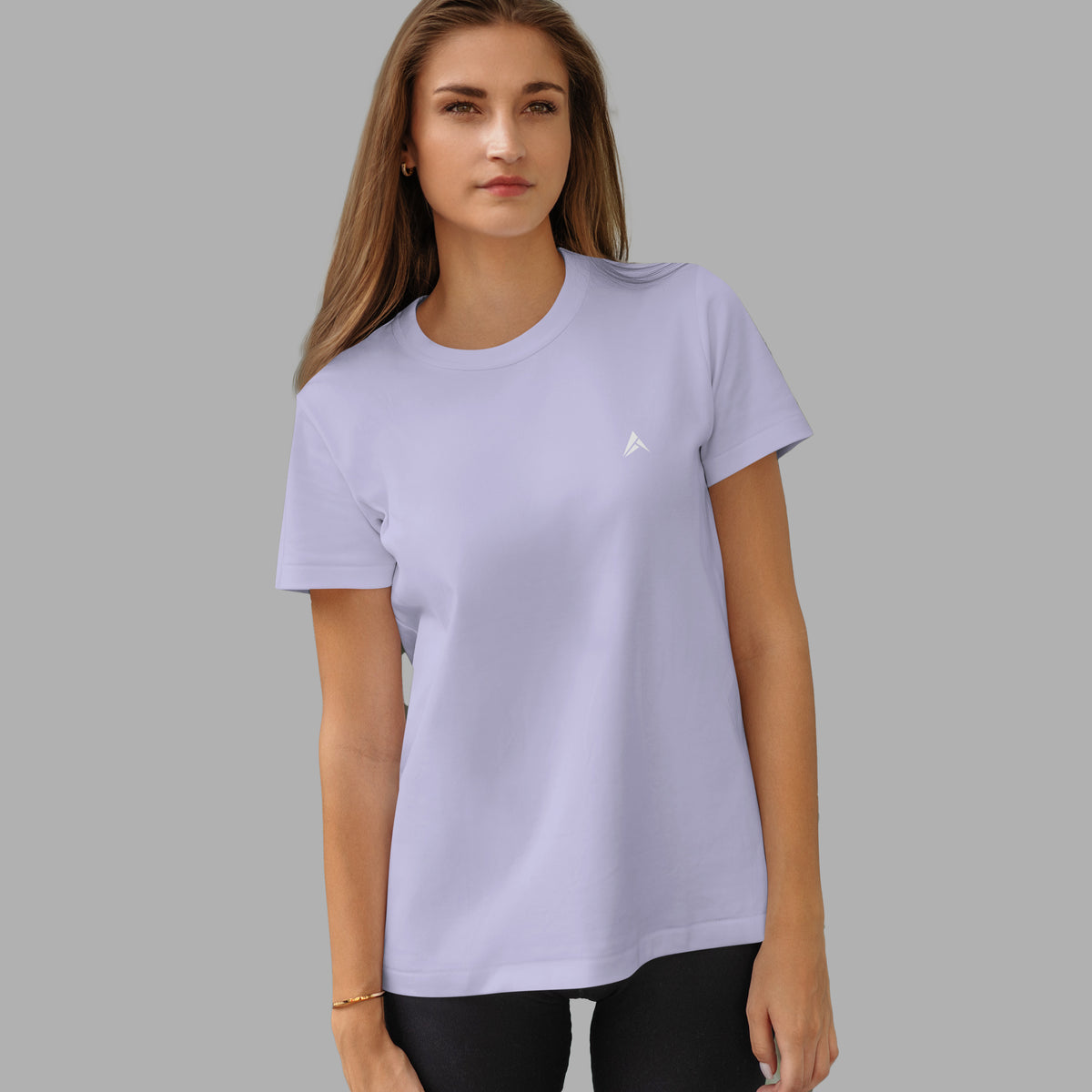 Astryx Women’s Supima Cotton T-Shirt (Lavender)