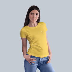 Astryx Women’s Classic T-shirt (Golden Yellow)
