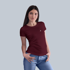 Astryx Women’s Classic T-shirt (Maroon)