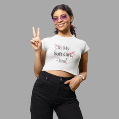Astryx Women’s Soft Girl Era Crop Top