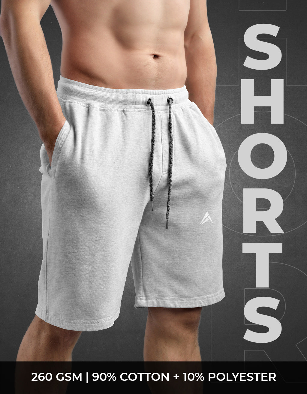 Men's Shorts (White)