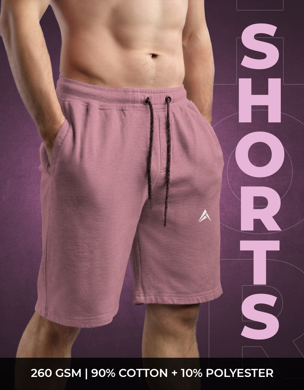 Men's Shorts (Flamingo)