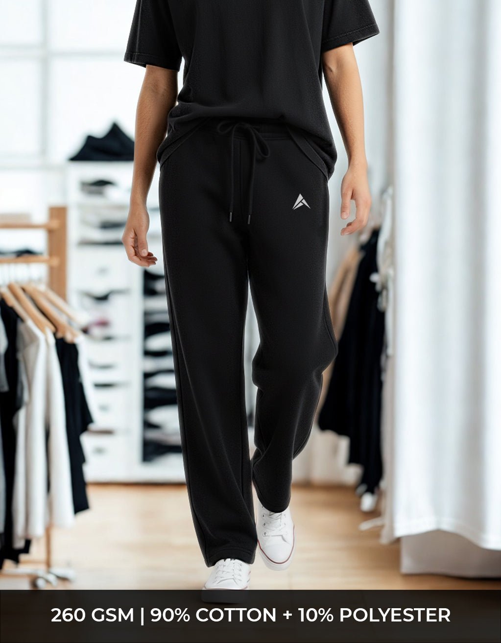 Women's Sweatpants (Black)