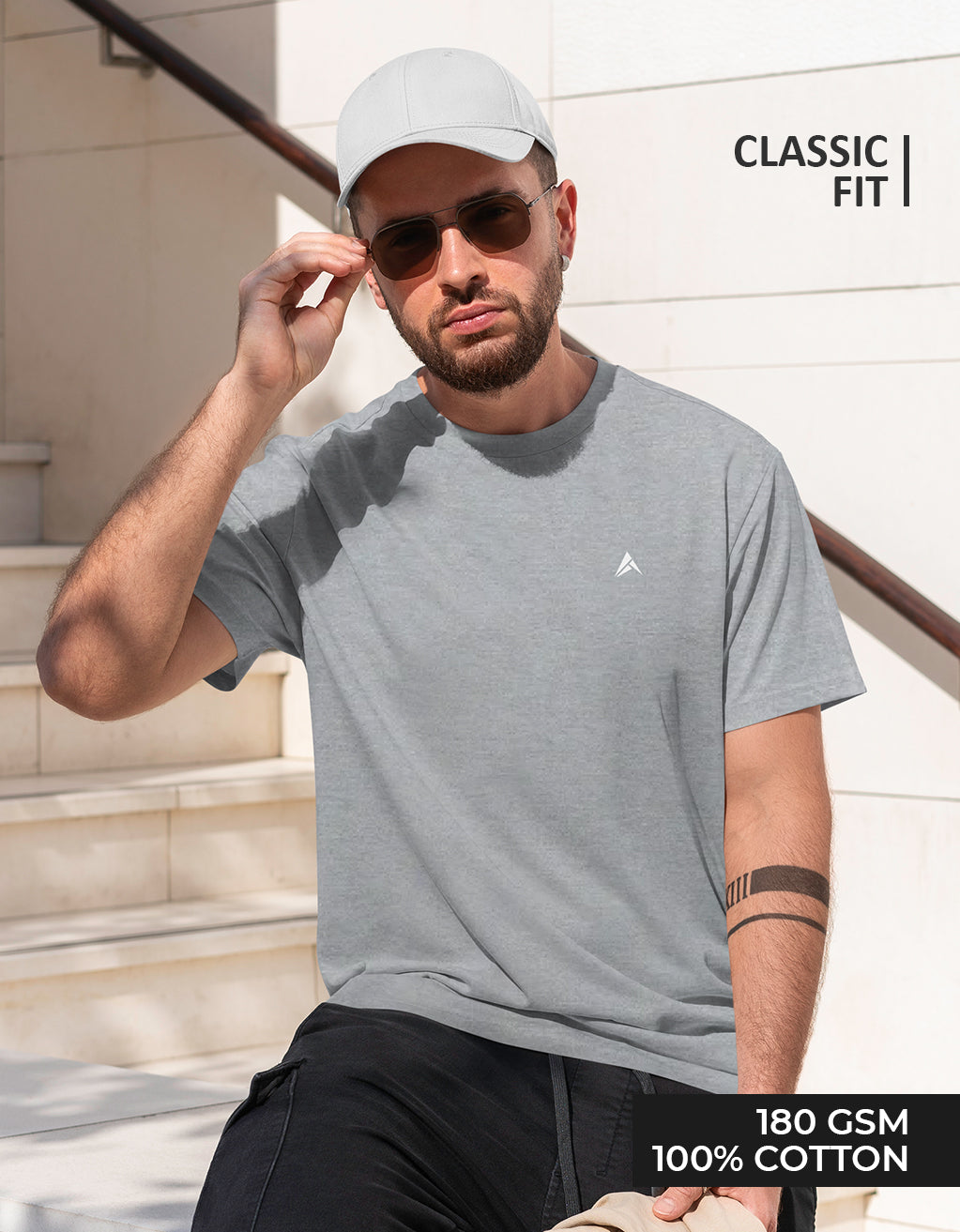 Men's Classic T-Shirt (Grey)