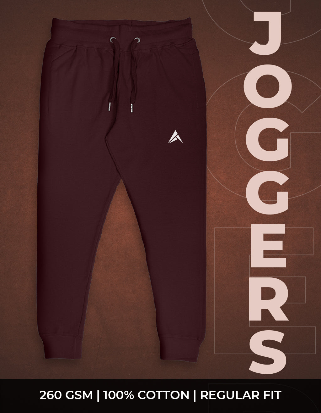 Men's Jogger (Maroon)