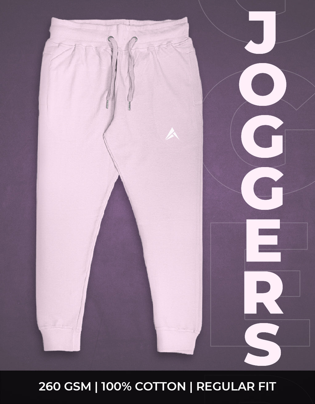 Women's Jogger (Light Baby Pink)