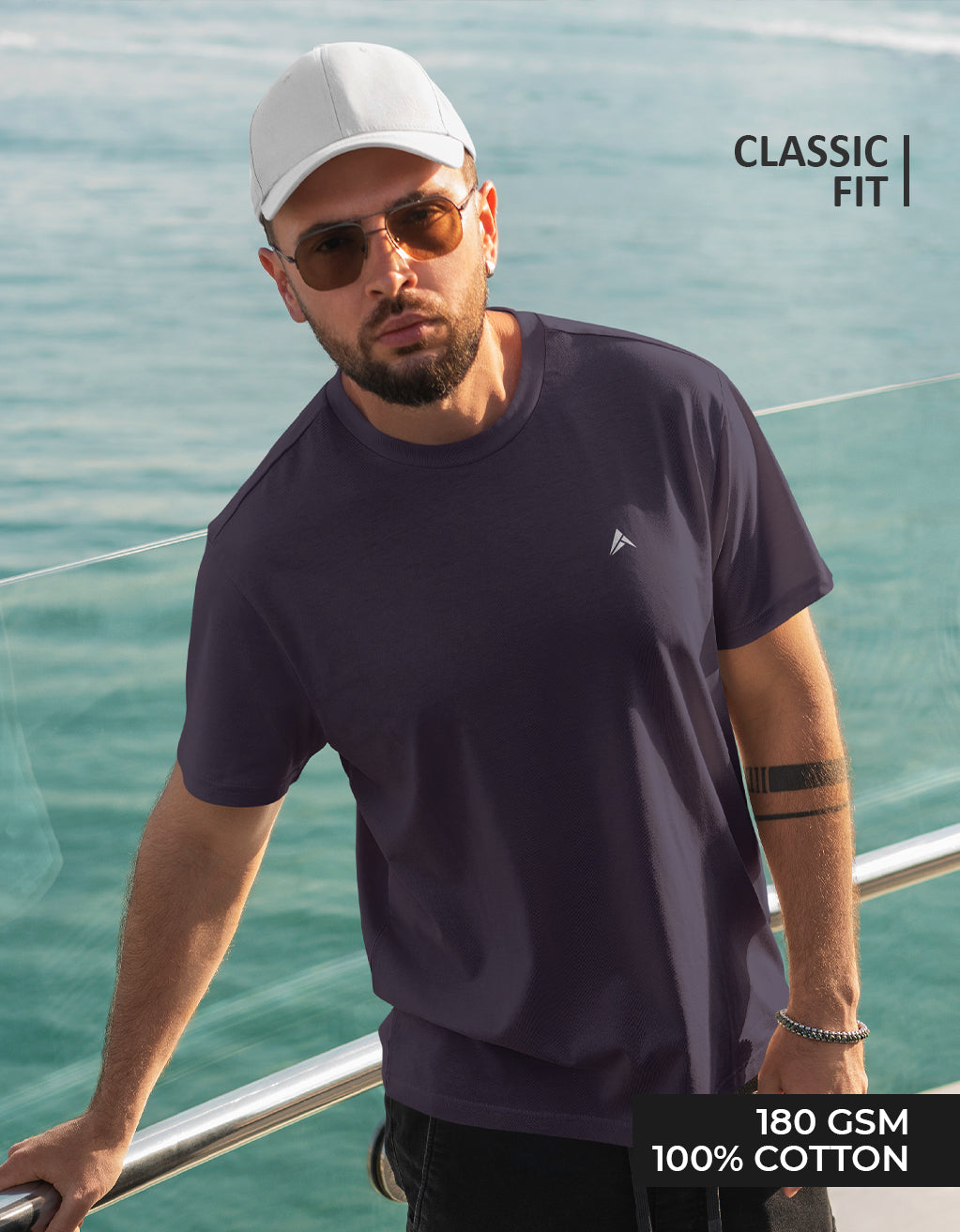 Men's Classic T-Shirt (Purple)