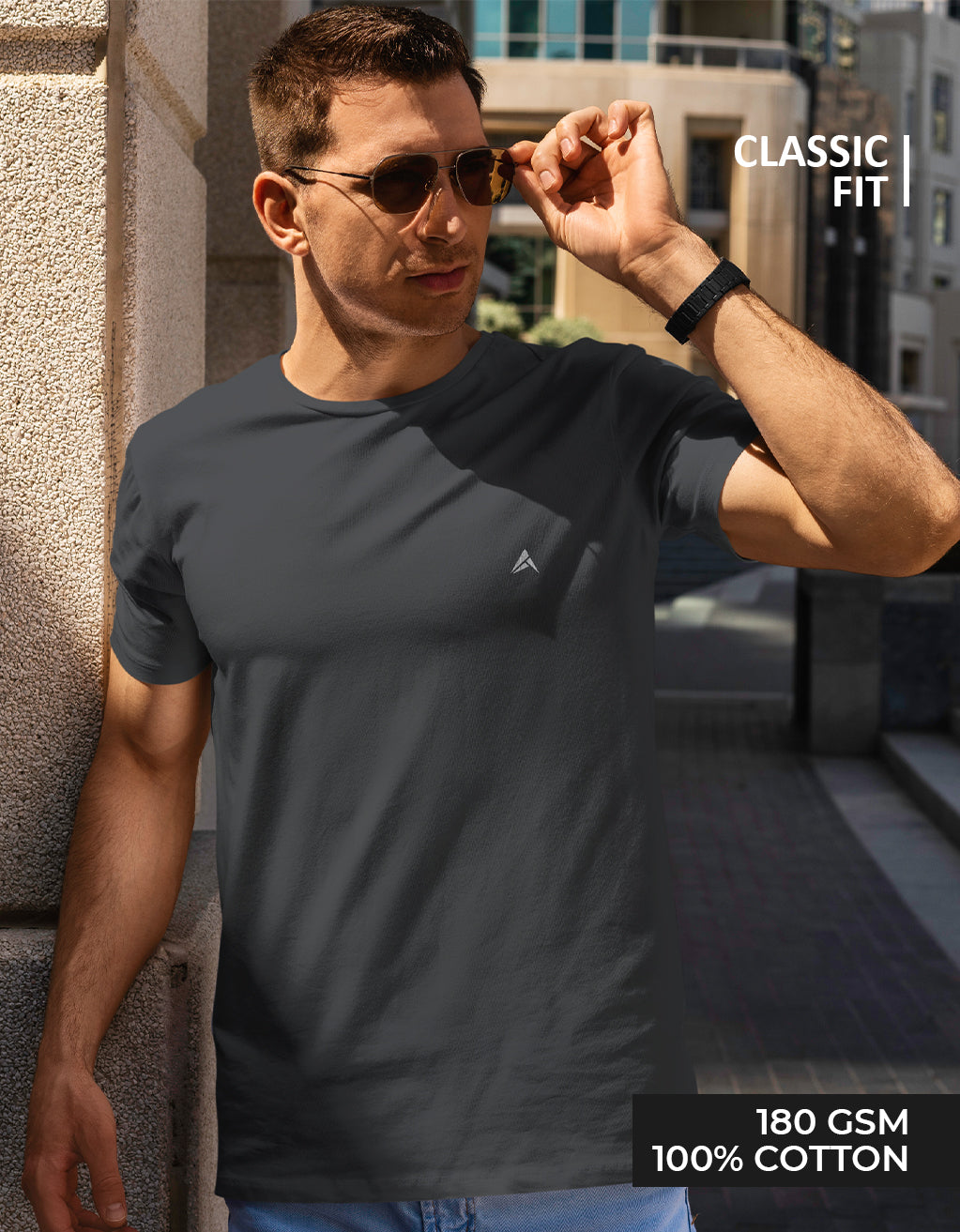 Men's Classic T-Shirt (Steel Grey)