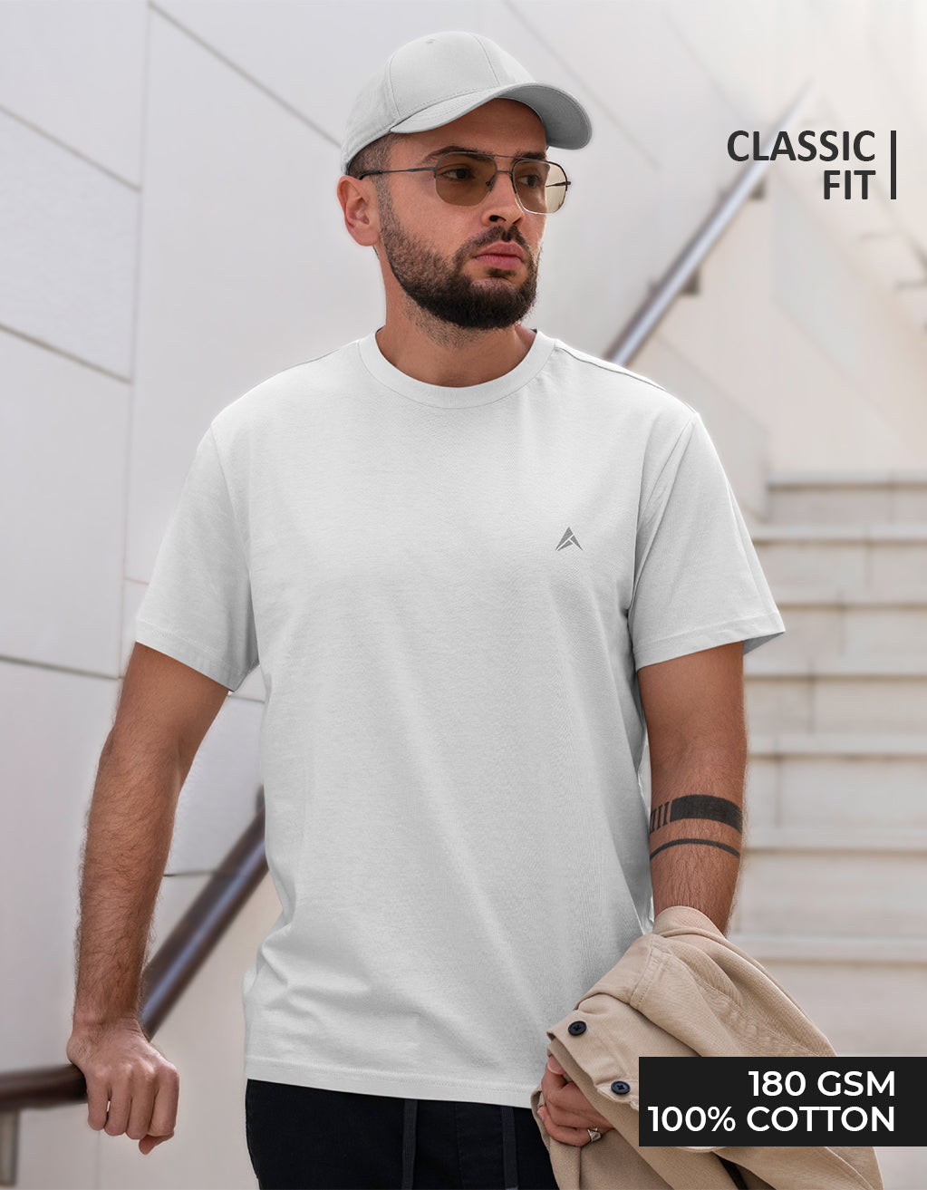 Men's Classic T-Shirt (White)