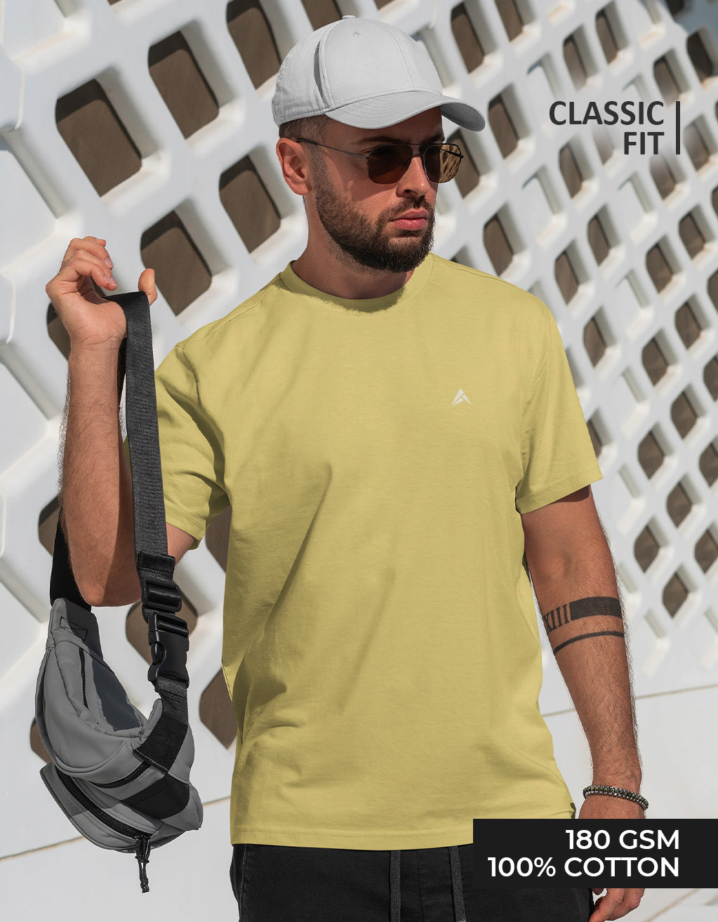 Men's Classic T-Shirt (Yellow)