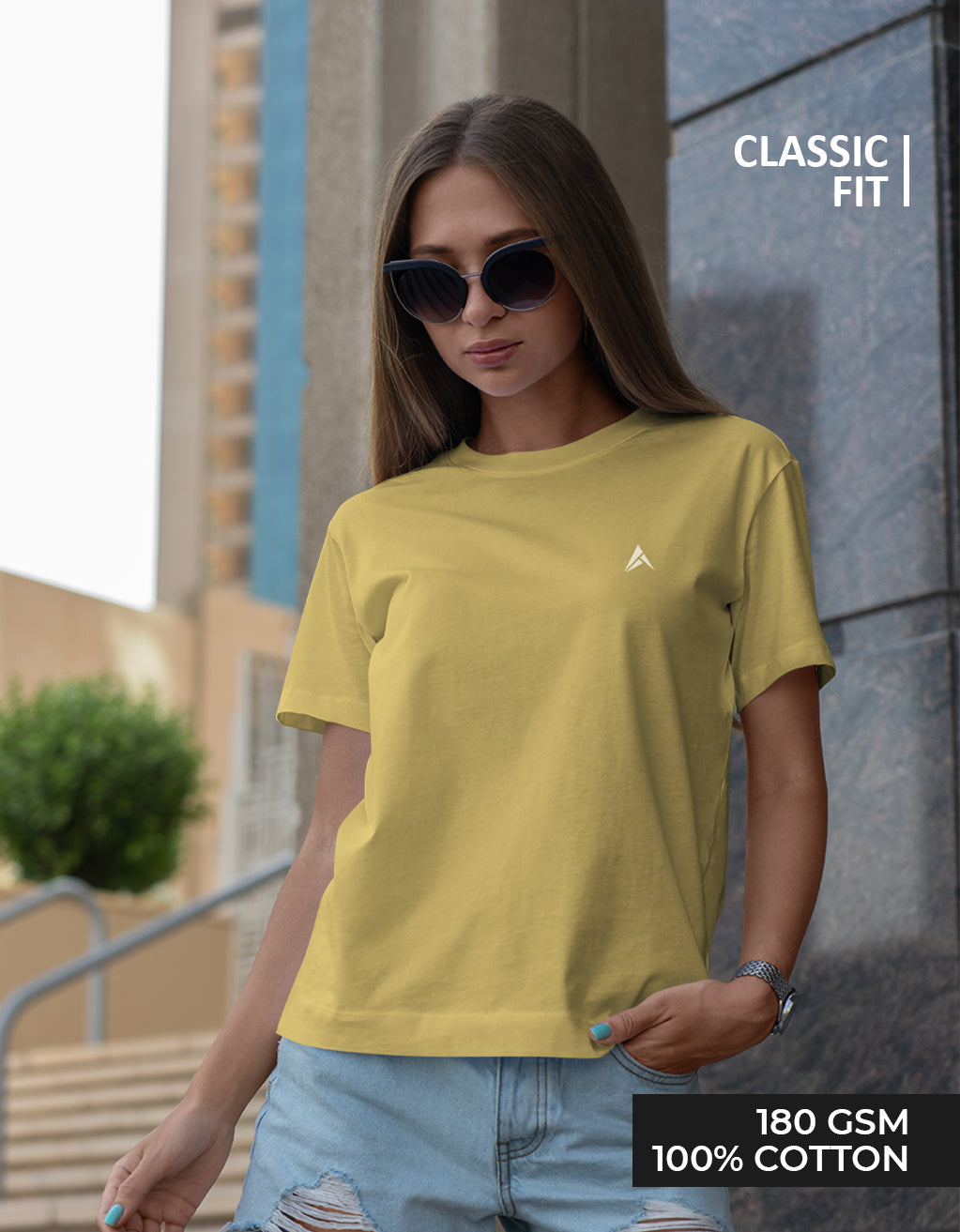 Women's Classic T-Shirt (Yellow)